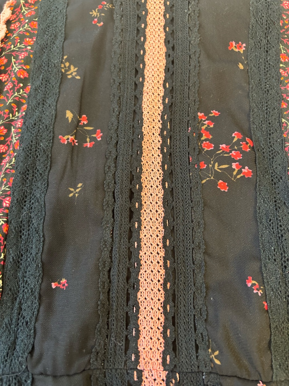 Anthropologie Seen Worn Kept Annemette Peplum Floral Blouse - Picture 13 of 16
